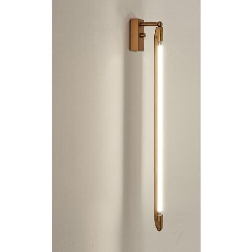 Nordic Modern Rotate T5 LED Wall Lamp Study Office Hanging Wall Lights Bedroom Suspension Luminaire Restaurant Decor Lighting