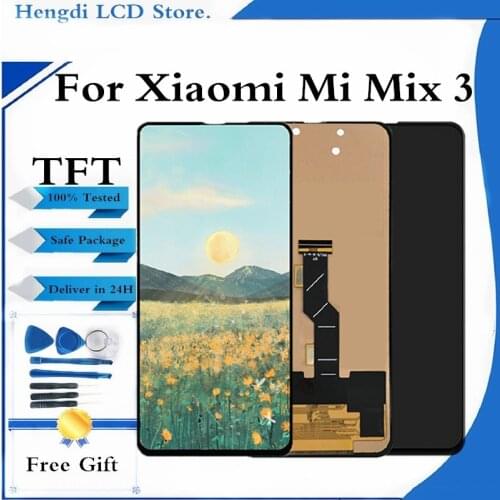 6.39" TFT For Xiaomi Mi MIX3 LCD Display Touch Screen Digitizer Replacement For Xiaomi Mix 3 MI MIX 3 LCD