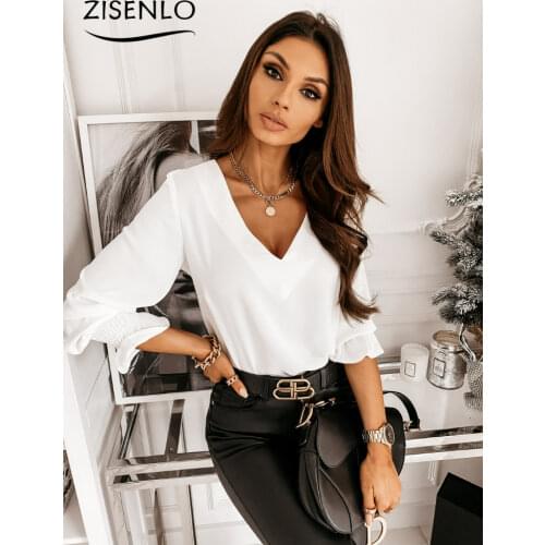 Женские длинные футболки ZISENLO China At AliExpress