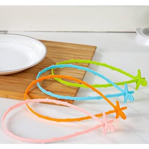 1Pc Kitchen Bathroom Sink Pipe Drain Cleaner Pipeline Hair Cleaning Removal Shower Tool Toilet Sewer Clog Long Line Hook Random