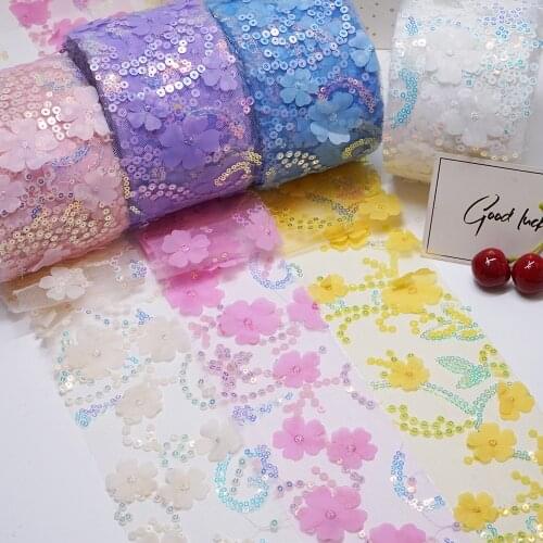75mm 25Yard Golden Dotted Tulle Glitter Ribbon Organza Mesh Fabric Belt DIY Craft Accessories Hair Clip Bow Cake Topper Supplies