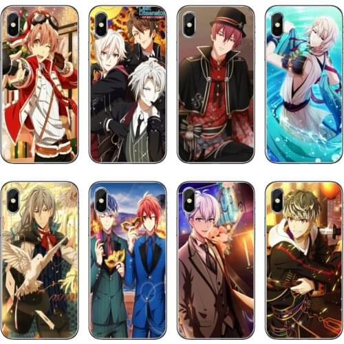 Hot Idolish7 Transparent Phone Case For iPhone 12 11 Pro Max Mini XS Max XR X 8 7 Plus 6 6S Plus 5 5S SE 2020