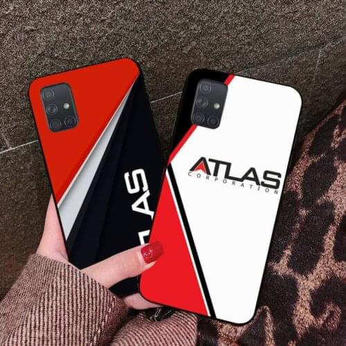 HOTCASHOP Luxury brand atlas Phone Case For Samsung Galaxy A21S A01 A11 A31 A81 A10 A20E A30 A40 A50 A70 A80 A71 A51