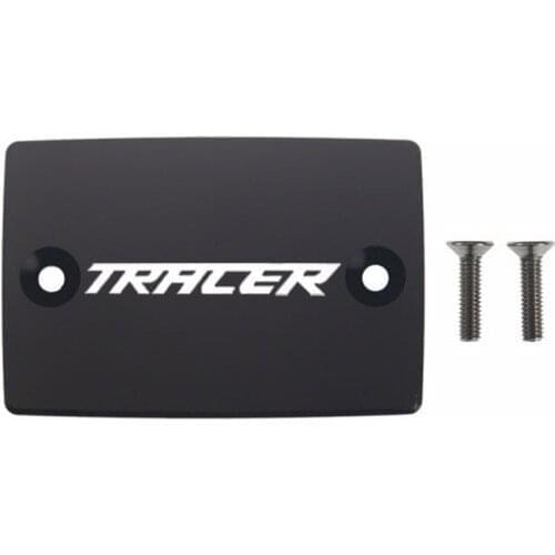 CNC Aluminum Motorcycle Brake Fluid Fuel Reservoir Tank Cover Cap FOR YAMAHA Tracer 900 GT 18-19 Tracer 700 GT 17-19