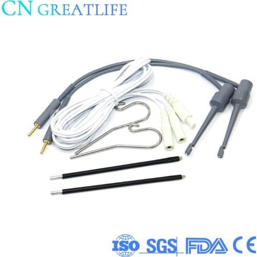 Dental Endo Treatment Measuring Endo File Holder Wire Line File Holder Hook Fit for Woodpecker Denjoy Apex Locator Set Dentistry