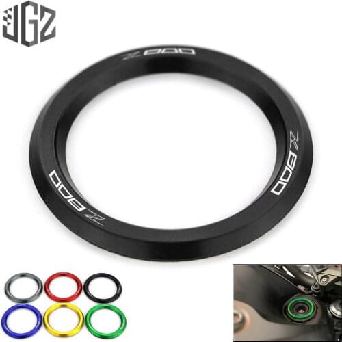 For Kawasaki Z800 Circle Ignition Switch Cover Ring Motorcycle CNC Aluminum Cap Throttle Cover Z750 2017 2018 2019 2020 Modified