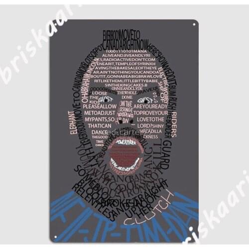 Clutch Neil Fallon Art Poster Metal Plaque Cinema Garage create Wall Plaque pub Garage Tin sign Poster