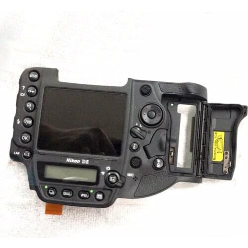 New complete back cover assy with LCD screen and buttons repair parts for Nikon D5 SLR (CF edition)