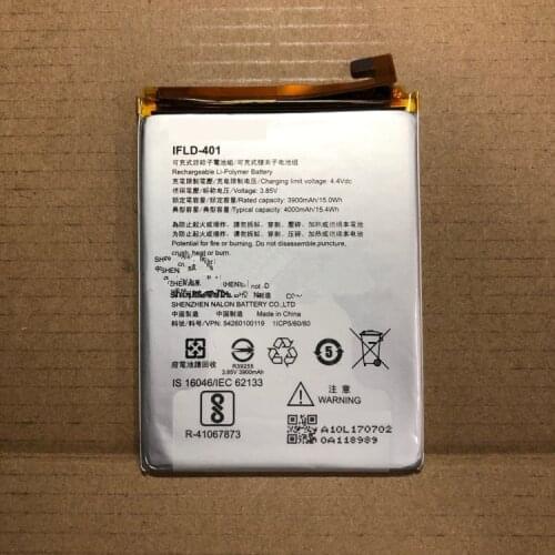 Original 4000mAh New IFLD-401 Replacement Battery For InFocus M5S MT6737 / M7S IFLD40 Batterie Cell Phone Batteries