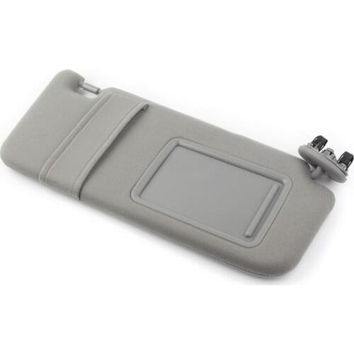 Front Right Car Sun Visor Shade Shield Sunshade for 2007 2008 2009 2010 2011 Toyota Camry Without Sunroof