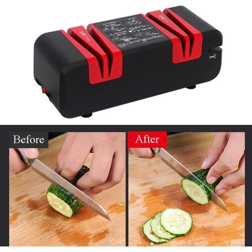 Knife Sharpener Intelligent Quick Cut Sharpener Household Electric Kitchen Cutter Grinder Multifunctional Automatic Sharpeners