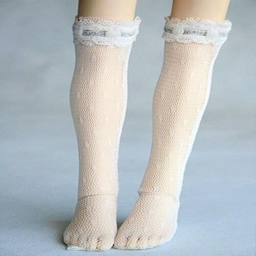 [wamami] White Fishnet Stockings/Socks 1/3 SD DOD AOD DZ BJD Dollfie