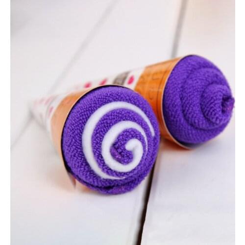 1 Pcs Washcloth Towel Cake Shape Gift Soft for Wedding Birthday Party Couple Valentines Day AUG889
