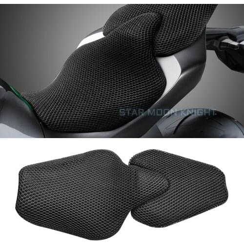 Motorcycle Accessories Protecting Cushion Seat Cover Fit For Kawasaki Z1000 Z 1000 ABS 2014 - Nylon Fabric Saddle Seat Cover