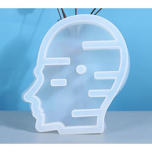 Avatar Decoration Silicone Mold for DIY Crafts Soap Plaster Jewelry Making Tool Crystal Epoxy Resin Mold