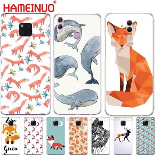 Lovely animals Cover phone Case for Huawei NOVA 3 3i mate 20 pro for honor 8x max note 10