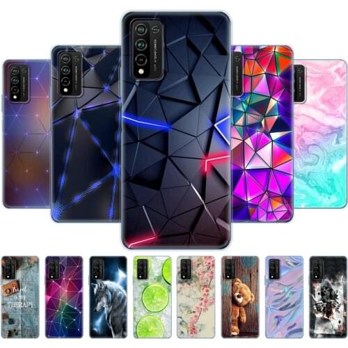 For Honor 10X Lite Case Silicon TPU Soft Back Cover Phone Case For Huawei Honor 10X Lite Bumper 10XLite Funda Etui Bag Shell