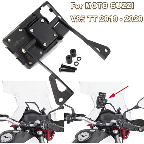 For MOTO GUZZI V85 TT 2019 - 2020 V85 TT Motorcycle Accessories Stand Holder Phone Mobile Phone GPS Navigation Plate Bracket