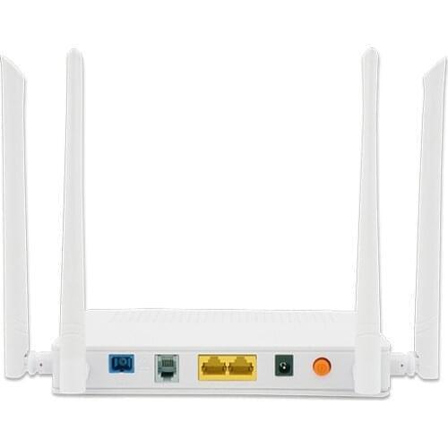 100PCS HG323DAC GPON ONU ONT 2GE+1POTS+AC WIFI ONU with SC/UPC connectortor English firmware