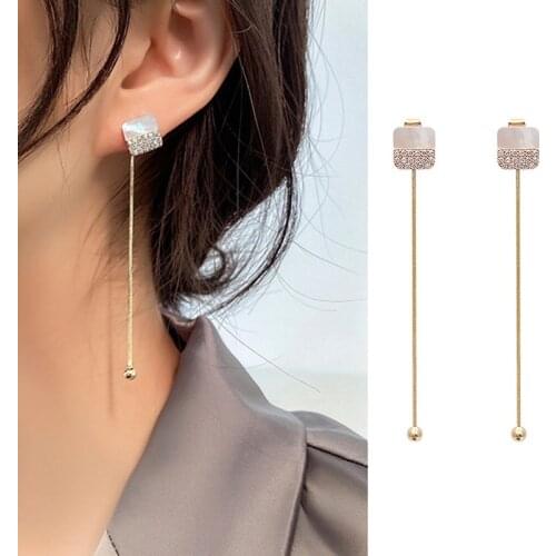 LAU CHIY Earrings With Stones