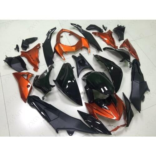 Motorcycle Fairing for Kawasaki Z800 2013 - 2016 Orange Black Full Body Kits Z 800 2013 Fairing Kits Z 800 2014