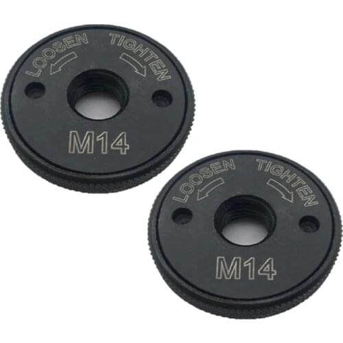 Angle Grinder Nuts Flange Nuts Set M14 Thread For Quick Clamping Locking Release Change Angle Grinder Accessories