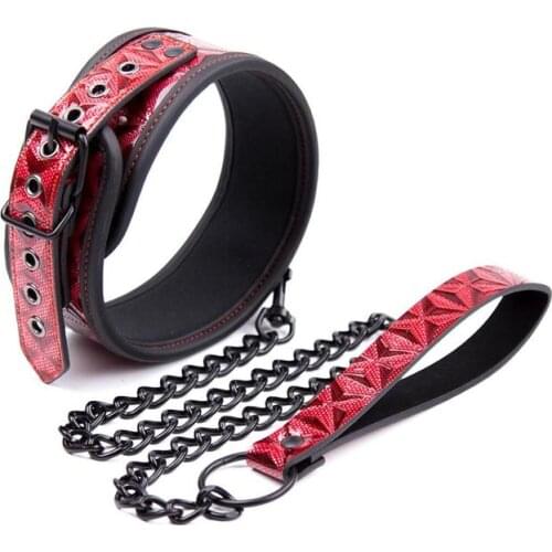 Sex Toys New Fantasy Clip Neck Collar Slave Slave Bundle Necklace Fetish Role Play Sex Toy Couple Flirting Bedding