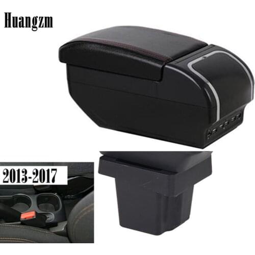 Storage Box For Chevrolet Trax Tracker / Holden Trax 2013-2017 Center Centre Console Armrest with ashtray 9 USB 2014 2015 2016