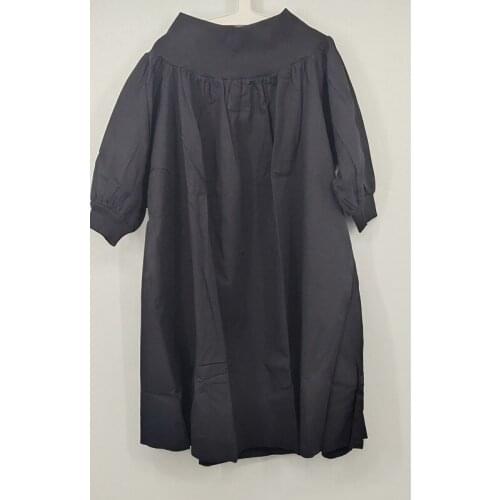 YUERWANG Women Dress Slash Neck Off Shoulder Loose Casusl Long Black Shirt Dress Fashion Vintage Ladies Autumn Clothes 2021 New