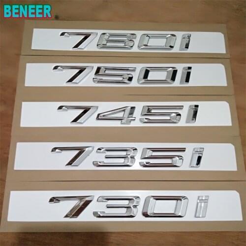 Original Design M peroformance M emblem 730i 735i 740i 745i 750i 760i badge car storage for BMW 7 series E38 E65 F01