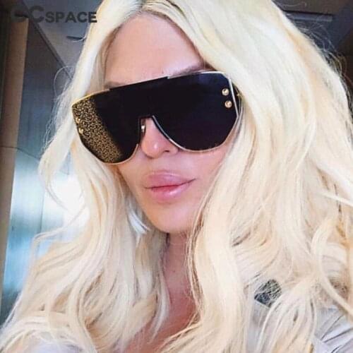 47913 Luxury Celebrity Sunglasses Oversized Women Fashion Shades UV400 Vintage Glasses