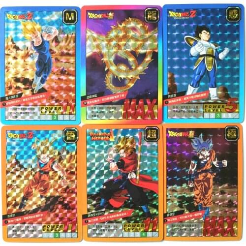 54pcs/set Super Dragon Ball Z Fight Heroes Battle Card Ultra Instinct Goku Vegeta Game Collection Cards