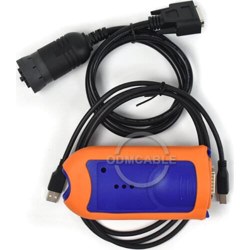 Auto Forklift Diagnostic Scanner JD EDL Adapter with 9 pin cable Agriculture Construction and Forestry Diagnosis scanner tool