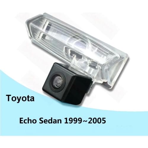 BOQUERON for Toyota Echo Sedan 1999~2005 SONY Car rear view camera trasera Auto reverse backup parking Night Vision Waterproof