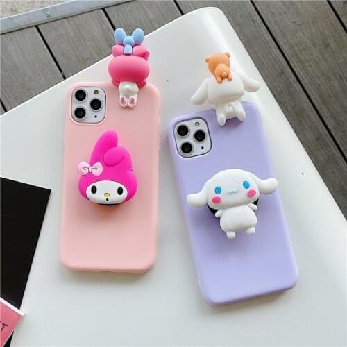 Ring Grip Stand Holder Phone Case For Samsung A7 A8 A9 A6 Plus J4 J6 J8 PLus A10 20s A20E M10 20 30