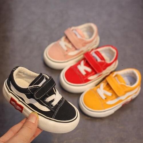 Babaya Baby Shoes Soft Bottom Boy Casual Shoes 1-12 Years Old 2021 Autumn Children Canvas Shoes Kids Girls Walking Shoes Toddler