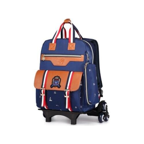 Kids school bag with wheels school wheeled backpack for boys Children School trolley backpack bag School Rolling backpack Bags