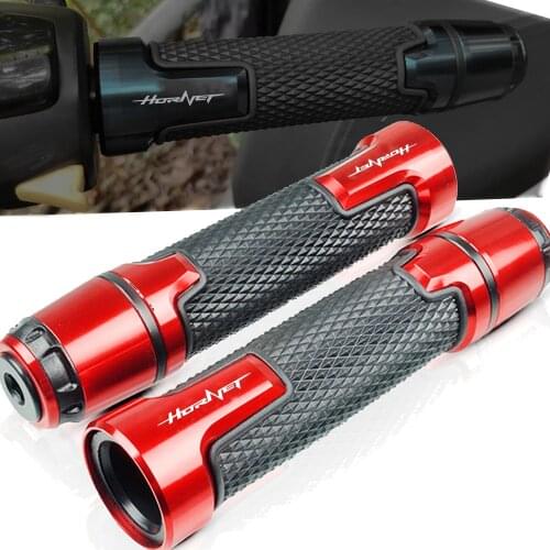 For Honda 250/CB599/CB600/CB900F Hornet Motorcycle Universal 7/8"22mm Anti-Slip Handle Bar Handlebar Grips Plug CB 599/600/900 F