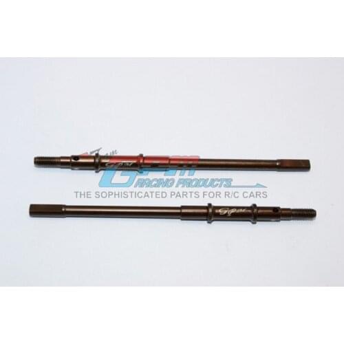 GPM SPRING STEEL REAR STRAIGHT AXLE SHAFT For AXIAL SCX10 II 90047 RC Upgrade