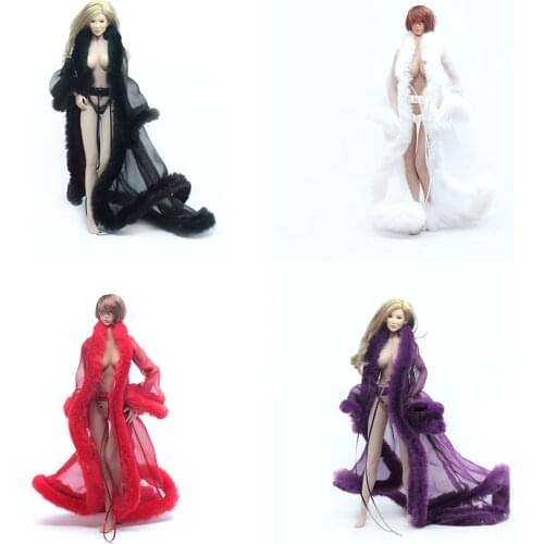 HP060 1/6 Female Nightgown Underpants Clothes Set Model Fit 12'' PH TBL Action Figure Body