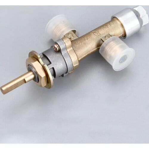 Propane Gas Control Valve Safety Valve With Inlet And Outlet 5/8”6mm Valve Shaft For Gas Grill, Heater, Fire Pit, Fireplace