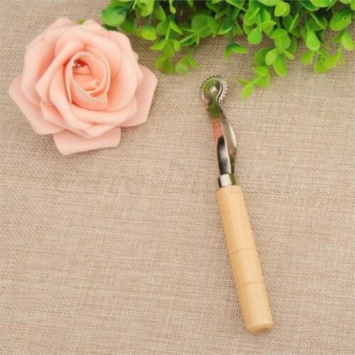 2mm Leather Craft Sewing Round Handle Wheel Handmade Leather Hole Punches DIY Tools