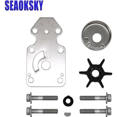 Water Pump Repair Kit for Yamaha Parsun 2 stroke 9.9HP 15HP Boat Engine 63V-W0078-00 63V-44323-00 63V-44352-00 63V-W0078