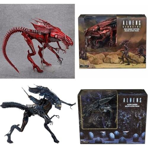 NECA Figure 30cm Alien Red Queen Mother Deluxe Action Figure Doll Model Toy Doll Gift 12inch