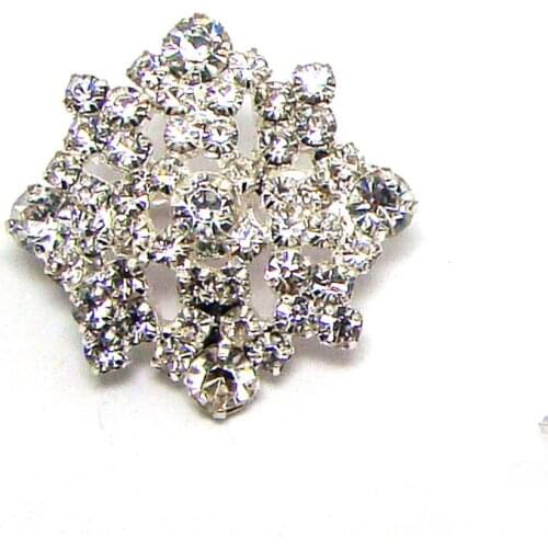 NEW custom design gift rhinestone square Filagree fashion pin brooch ornament jewelry accessory 6pcs x