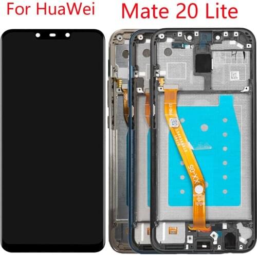 New Original Mate 20 Lite LCD For Huawei Mate 20 Lite LCD Display With Frame Maimang 7 LCD Touch Screen Digitizer Assembly