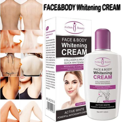 Vitamin C Carrot Bleaching Face Body Cream skin whitening Moisturizing Body Lotion skin lightening cream