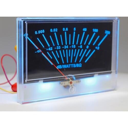 P-134 Pointer VU Meter High-precision DB Sound Level Power Digital Meter with Backlight for Speaker Amplifier Board