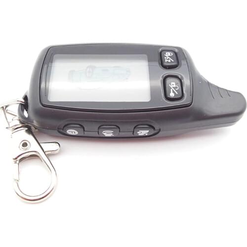 TW-9030 LCD Remote Controller Keychain Key Fob Chain for Russian TW9030 Two Way Car Alarm System Tomahawk TW 9030