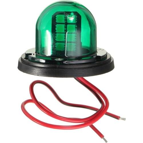 Outdoor LED Light 12V Navigation Lamp Used for Camoer Yacht Indicator Light Waterproof Bow Pontoon Lights